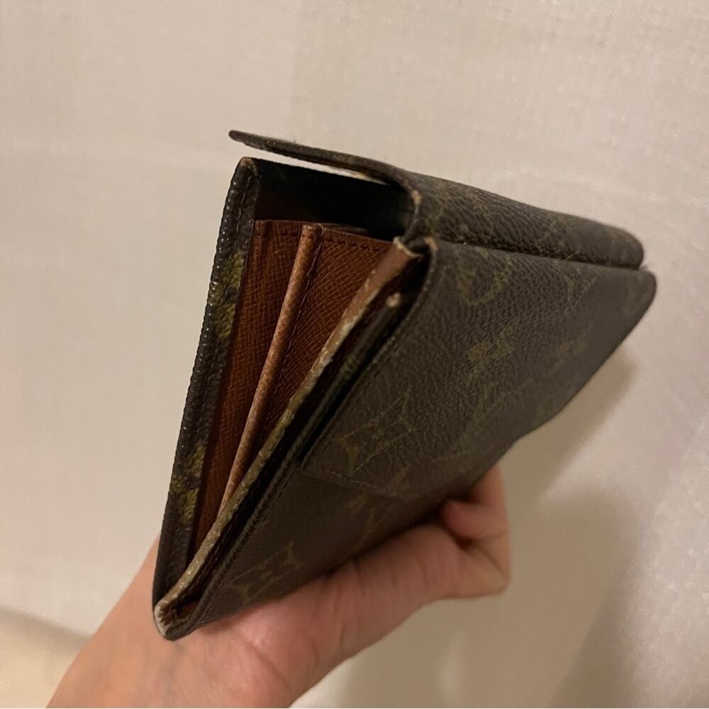Louis Vuitton Authentic Monogram Compact Bi-fold Wallet Brown - Picture 4 of 11